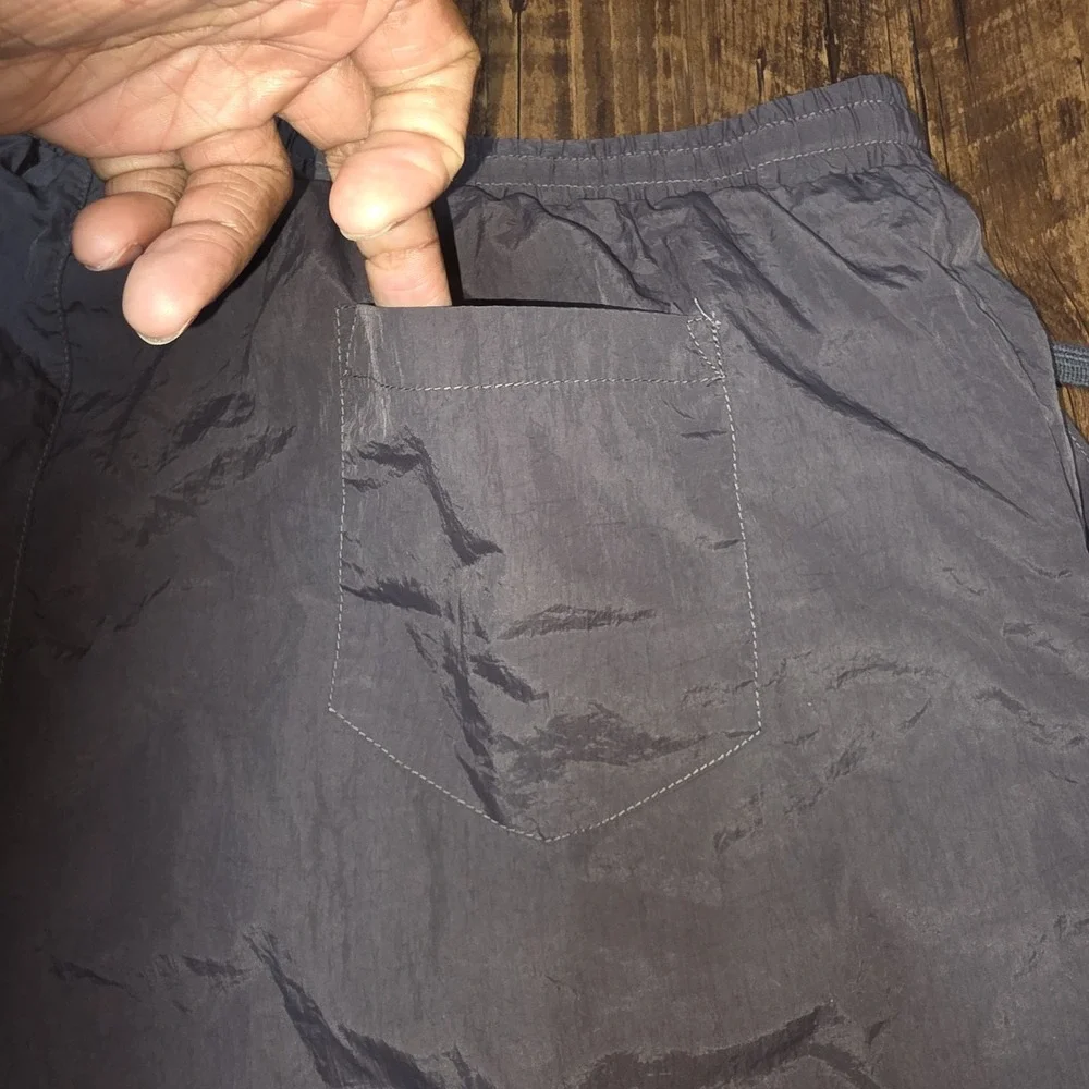 Men's Athletic Shorts COOFANDY Gray Lightweight Drawstring XXL Quick Dry Gym...